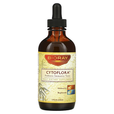 

Bioray Inc. CytoFlora Probiotic Immunity Tonic 4 fl oz (118 ml)