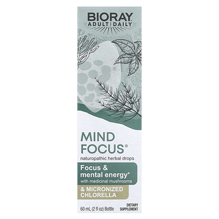 Bioray, Mind Focus®, alkoholmentes, 2 fl uncia (60 ml)