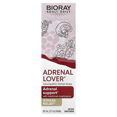Adrenal Lover®, засіб для підтримки надниркових залоз із медичними грибами, 60 мл (2 рідк. унції)