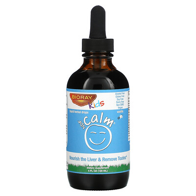 

Bioray Inc., Kids, NDF Calm, Vanilla, 4 fl oz (120 ml)