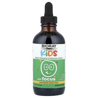 Bioray, Kids, NDF® Focus, Citrus, 4 fl oz (118 ml)