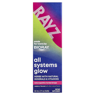 Bioray, Rayz®, Brillo para todos los sistemas, Para adolescentes, Frambuesa, 59 ml (2 oz. líq.)