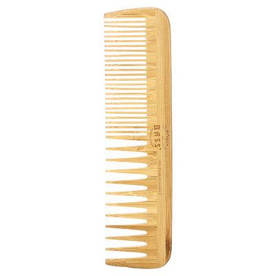 

Bass Brushes, Bamboo Comb, Fine/Wide Tooth Combination, 1 Comb