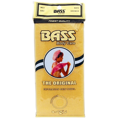 Bass Brushes Body Care, оригинальное полотенце-эксфолиант для кожи, 1 полотенце