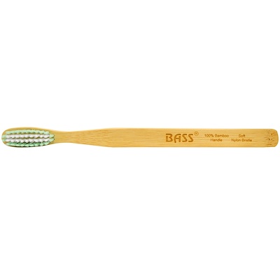 

Bass Brushes The Green Brush Toothbrush, 1 Toothbrush