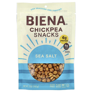BIENA, 鹰嘴豆零食，海盐味，5 盎司（142 克）