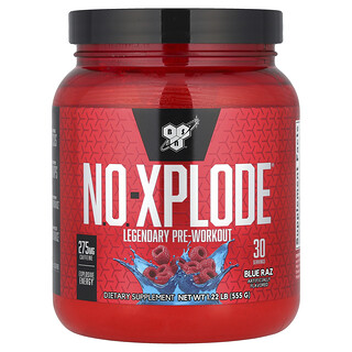 بي إس إن‏, NO-XPLODE® ، منتج أسطوري لما قبل التمارين الرياضية ، توت أزرق ، 1.22 رطلًا (555 جم)