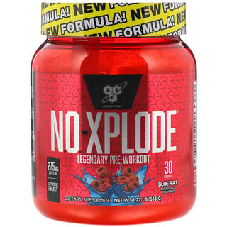 BSN, N.O.-Xplode, Legendary Pre-Workout, Blue Raz, 1.22 lbs (555 g)