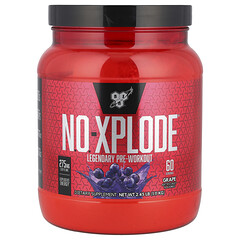 NO-XPLODE®, легендарний передтренувальний продукт, виноград, 1,11 кг