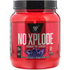 必勝, N.O.-Xplode，訓練前補充劑，葡萄味，2.45 磅（1.11 千克）