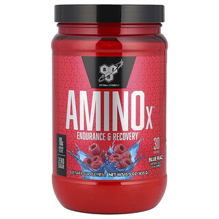 بي إس إن‏, AminoX® ، القدرة على التحمل والتعافي ، توت أزرق ، 15.3 أونصة (435 جم)