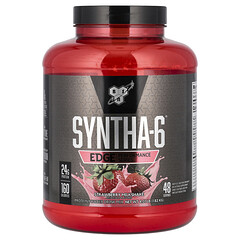 Syntha-6 Edge, протеїнова суміш, молочний коктейль із полуницею, 1,82 кг (4,01 фунта)