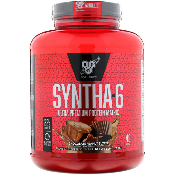 Syntha-6, מטריצת חלבונים אולטרה פרימיום, שוקולד חמאת בוטנים, 2.27 ק"ג (5.0 lb)