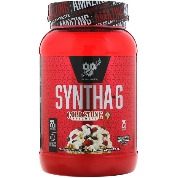 Syntha-6, Cold Stone Creamery, Berry Berry Berry Good, 2.59 lbs (1.17 kg)