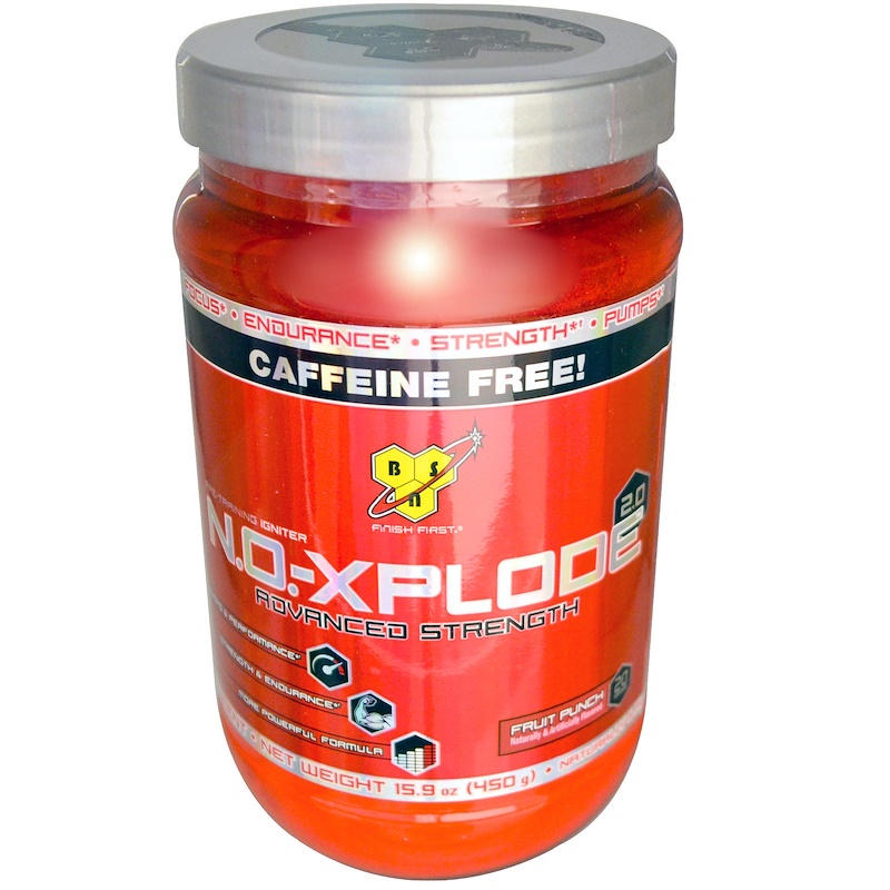 BSN, N.O.Xplode 2.0, PreTraining Igniter, Advanced Strength, Fruit
