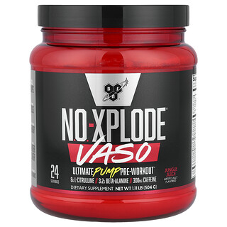 BSN, No-Xplode® VASO, Ultimate Pump Pre-Workout, Jungle Juice, 504 g