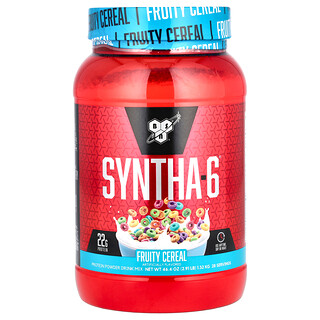 BSN, Syntha-6, Miscela per bevande proteiche in polvere, Cereali alla frutta, 1,32 kg