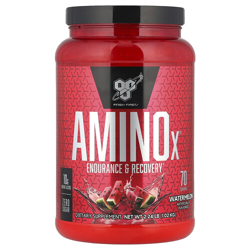 BSN, AminoX®, Endurance & Recovery, Watermelon, 2.24 lb (1.02 kg)