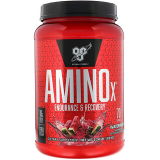 BSN, AminoX, Endurance & Recovery Agent, Non-Caffeinated, Watermelon, 2.24 lb (1.02 kg)