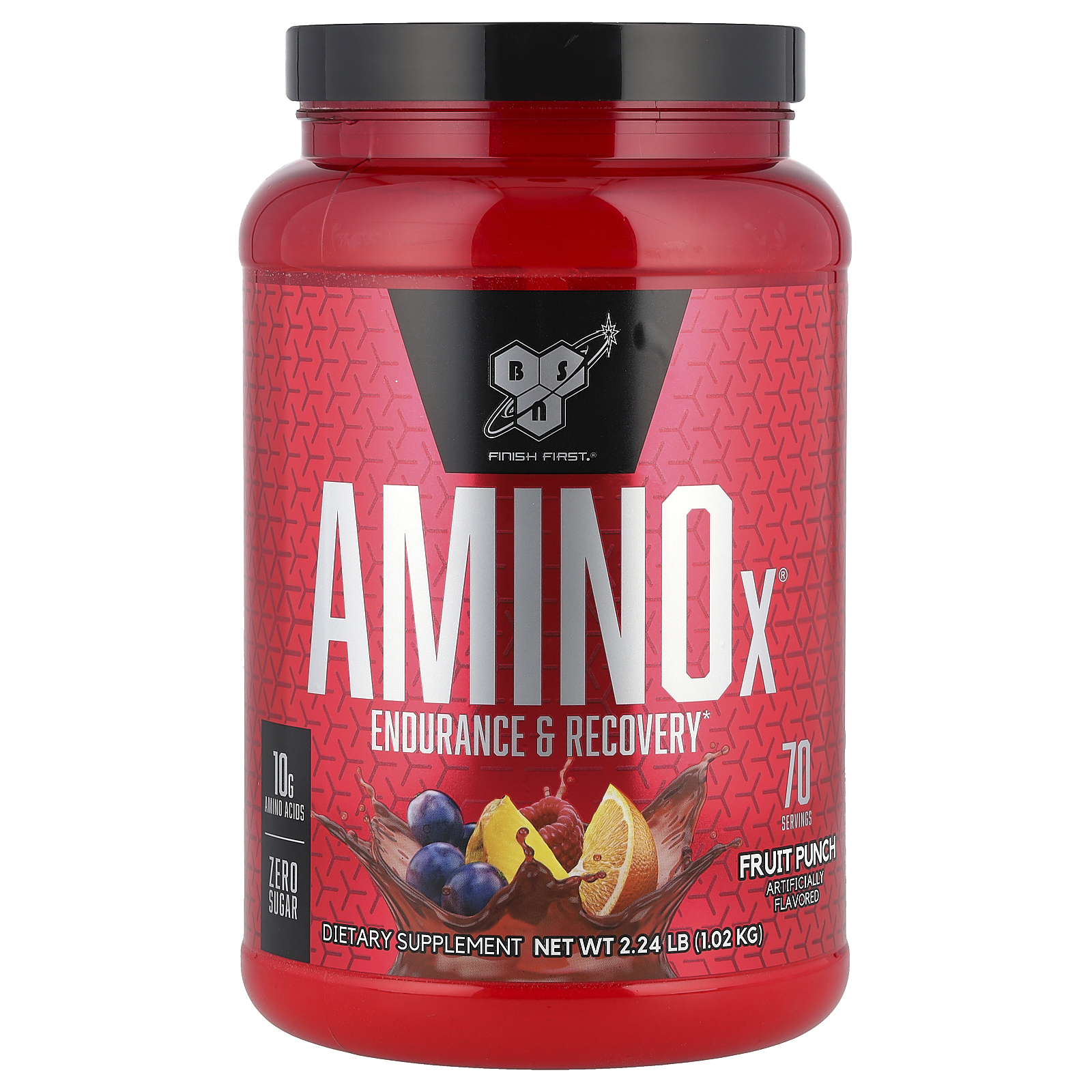 AminoX®, Endurance & Recovery, Fruit Punch, 2.24 lb (1.02 kg)