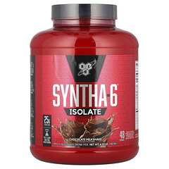 Syntha-6 Isolate, протеїнова порошкова суміш для напоїв, шоколадний молочний коктейль, 4,02 фунта (1,82 кг)