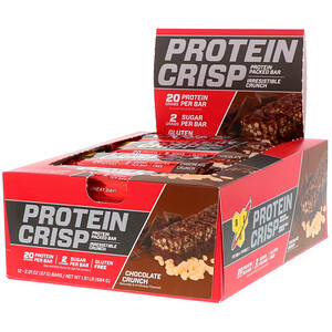 БСН, Protein Crisp, Chocolate Crunch Flavor, 12 Bars, 2.01 oz (57 g) Each отзывы
