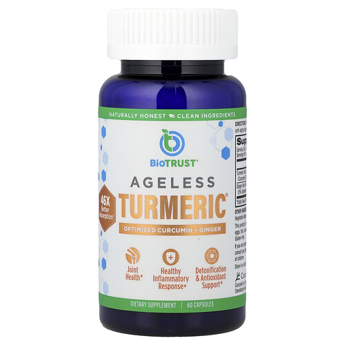 Biotrust Ageless Turmeric®, 60 Capsules