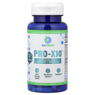 Photos - Vitamins & Minerals BioTRUST, Pro-X10™, 60 Veggie Capsules BSR-95941