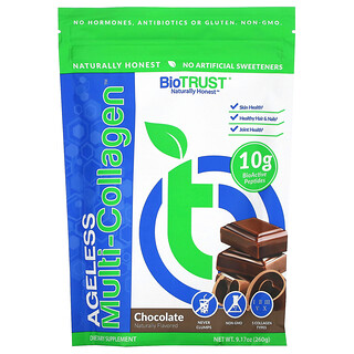 BioTRUST, Multicolágeno sin edad, Chocolate`` 260 g (9,17 oz)