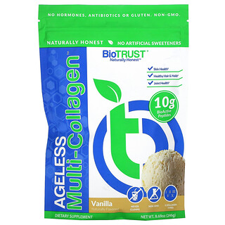 BioTRUST, Multicolágeno sin edad, Vainilla, 246 g (8,69 oz)