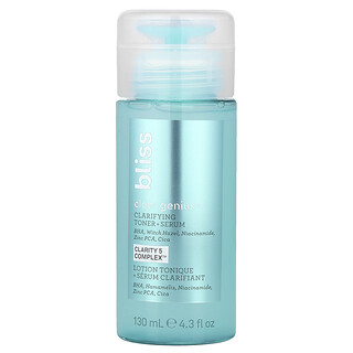 Bliss, Clear Genius™, Sérum + tonique clarifiant, 130 ml
