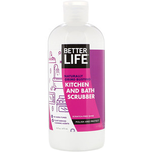Отзывы о Беттер Лайф, Kitchen and Bath Scrubber, 16 fl oz (473 ml)