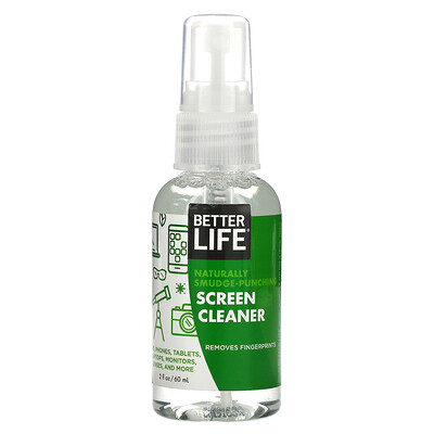 Better Life, Screen Cleaner, 2 fl oz (60 ml)