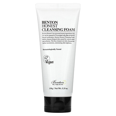 

Benton, Honest Cleansing Foam, 5.29 oz (150 g)