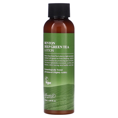 Benton, Tiefenwirksame Grünteelotion, 120 ml (4,05 fl oz)