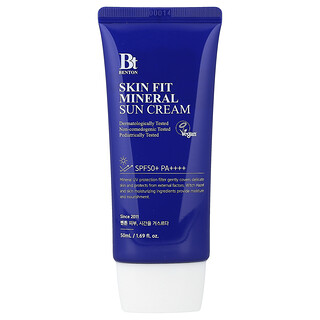 Benton, Cremă solară minerală Skin Fit, SPF 50+ PA++++, 50 ml