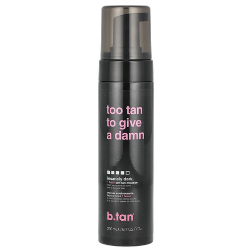 B.tan Too Tan to Give A Damn, Insanely Dark, 6.7 fl oz (200 ml)