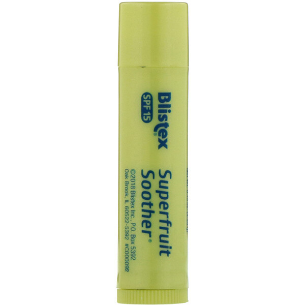 Blistex, Superfruit Soother, Lip Protectant/Sunscreen, SPF