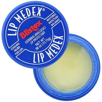 Blistex Lip Medex, наружное обезболивающее средство для защиты губ, 10,75 г (0,38 унции)
