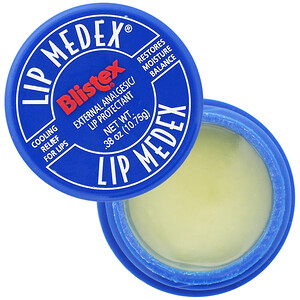 Отзывы о Блистекс, Lip Medex, External Analgesic Lip Protectant, .38 oz (10.75 g)