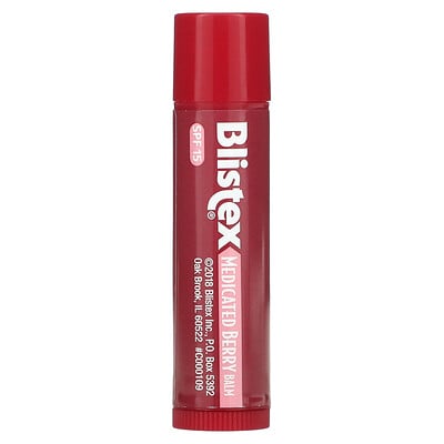 

Blistex Medicated Lip Protectant/Sunscreen SPF 15 Berry 0.15 oz (4.25 g)