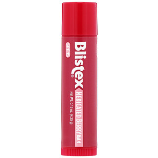 Blistex, Medicated Lip Protectant/Sunscreen, SPF 15, Berry, 0.15 oz (4.25 g)
