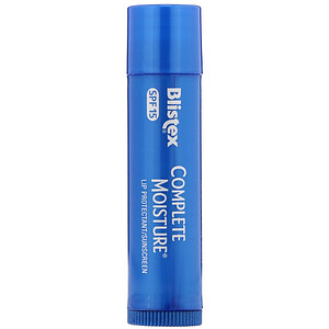 Блистекс, Complete Moisture, Lip Protectant/Sunscreen, SPF 15, .15 oz (4.25 g) отзывы