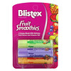 Blistex, Lip Moisturizer, Fruit Smoothies, 3 Sticks, .10 oz (2.83 g) Each