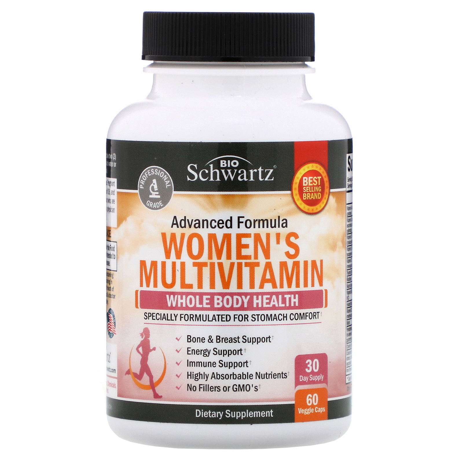 BioSchwartz, Advanced Formula Women's Multivitamin, 60 Veggie Caps iHerb