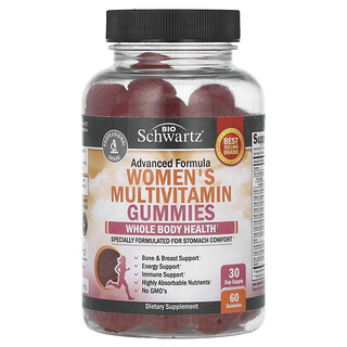 BioSchwartz, Multivitamingummier för kvinnor, avancerad formel, 60 gummies