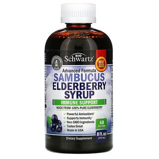 BioSchwartz, Sambucus Elderberry Syrup,  8 fl oz (240 ml)