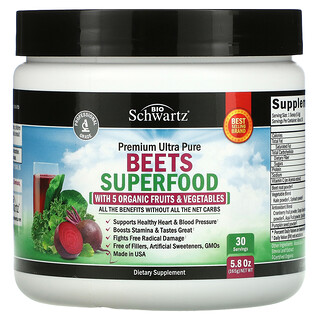 BioSchwartz, Beets Superfood, 5.8 oz (165 g)