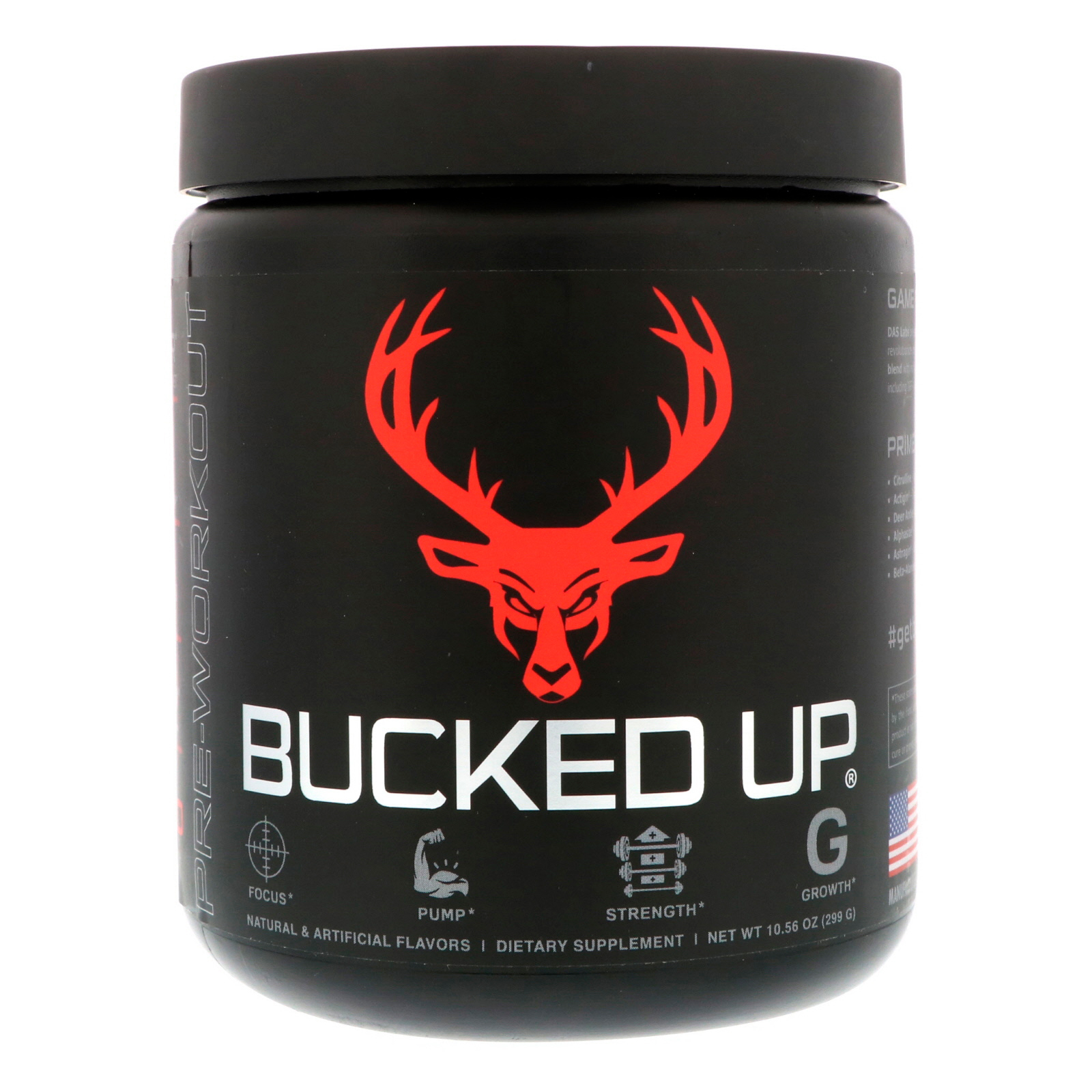 6 Day Pre Workout Bucked Up Review for push your ABS