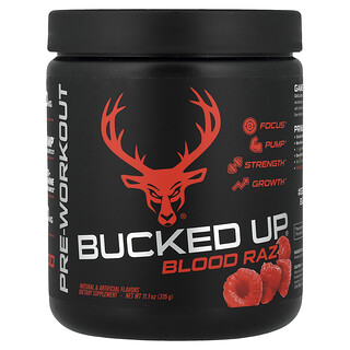 Bucked Up, Pre-Workout, Pre-Workout, rote Himbeere, 315 g (11,1 oz.)